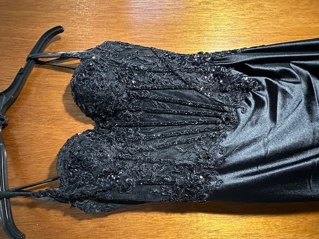 Black Junior Prom Dresses, size-2